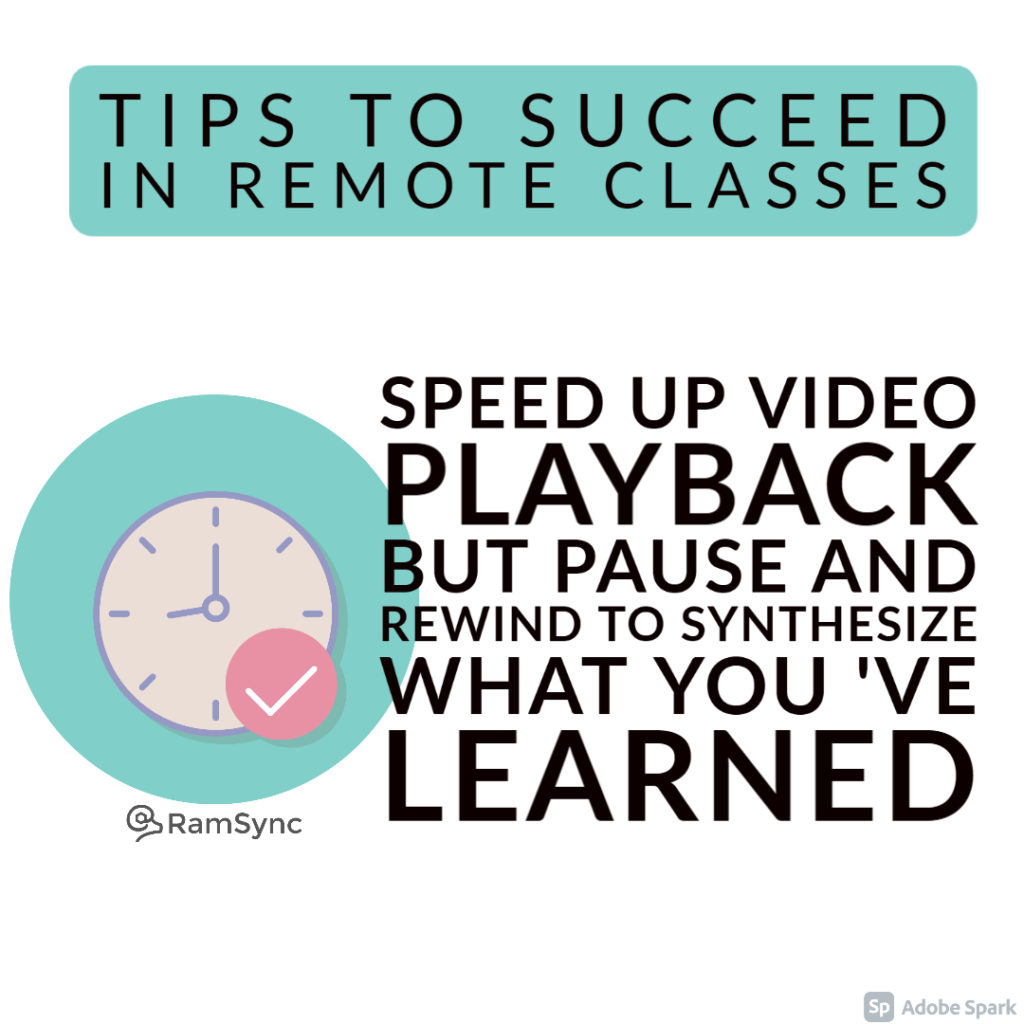 Tip 6: Speed up Video Playback 