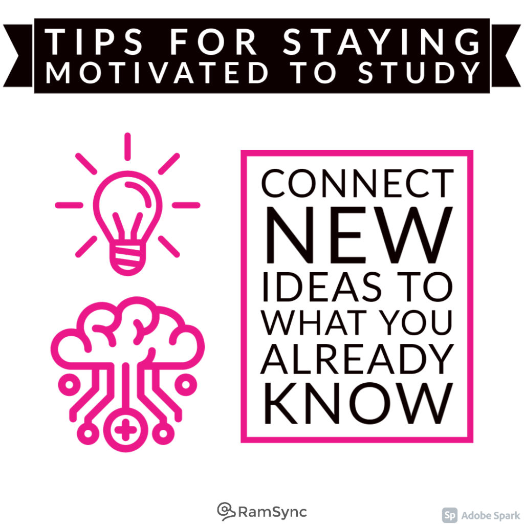 Study tip: Connect new ideas to what you already know!