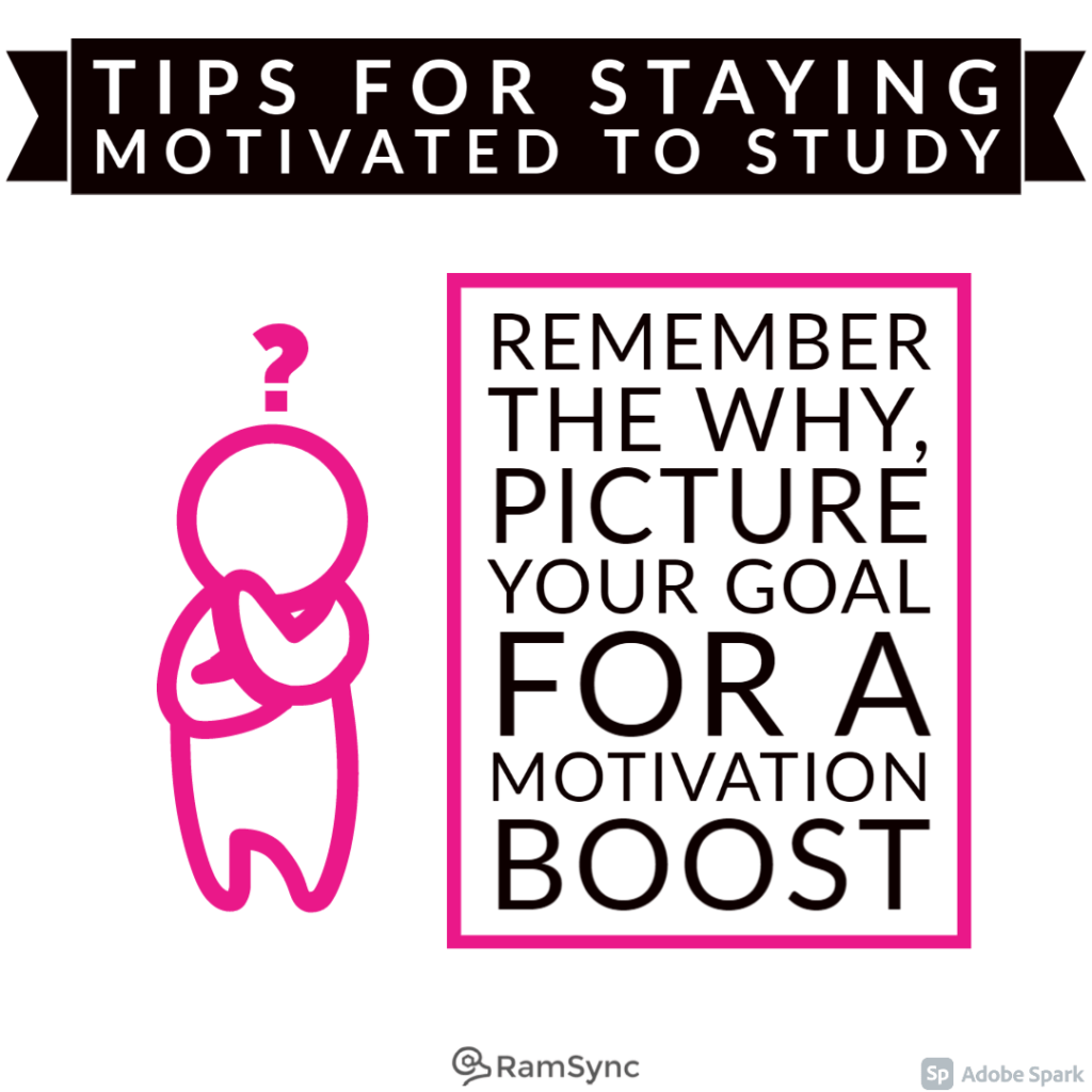 Study tip: Remember the why, the big picture!